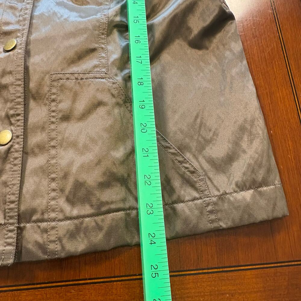 Ruby Rd. Brown Metallic Jacket Size 14 - Picture 4 of 5